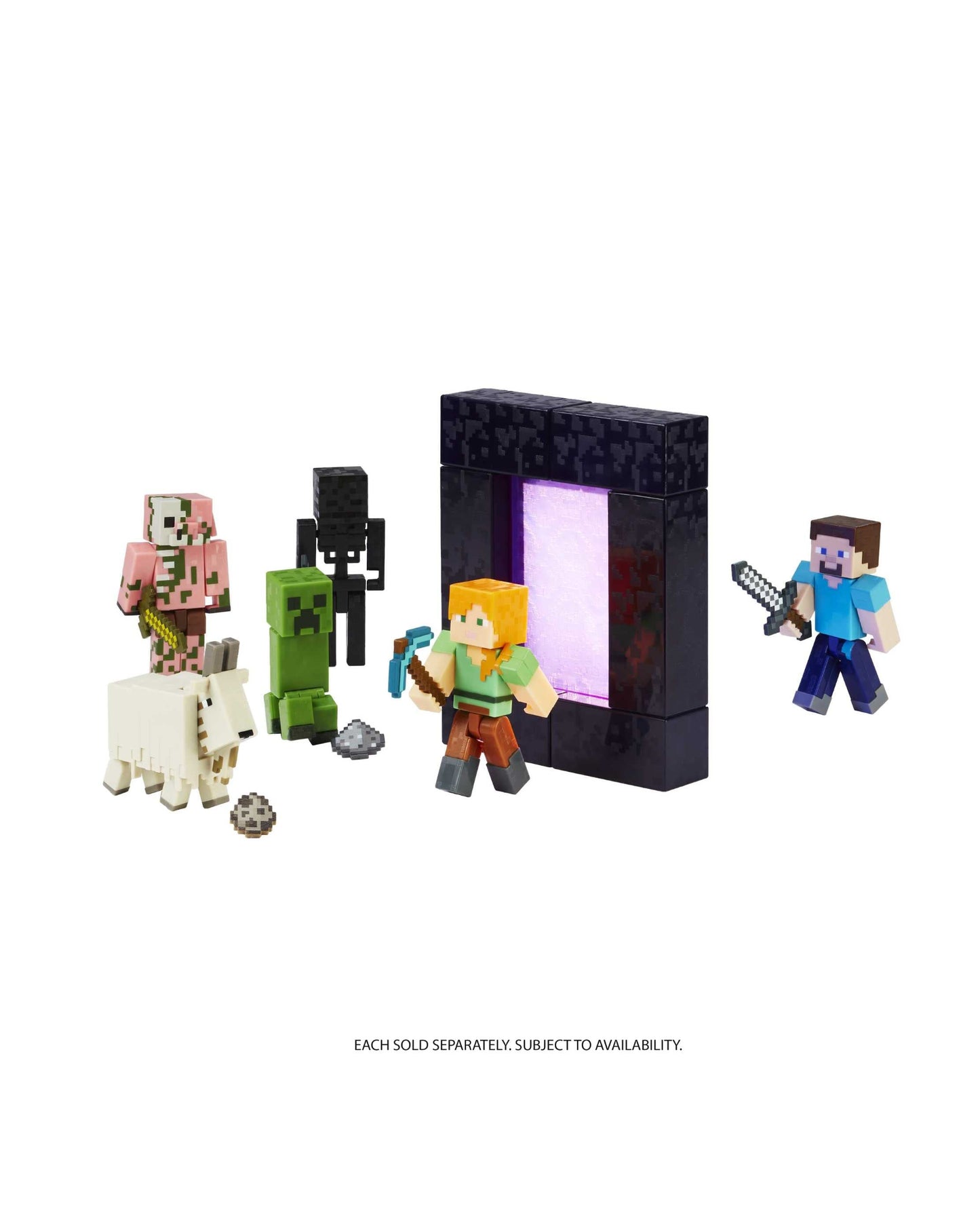 Minecraft Build a Portal - Creeper Minifigure