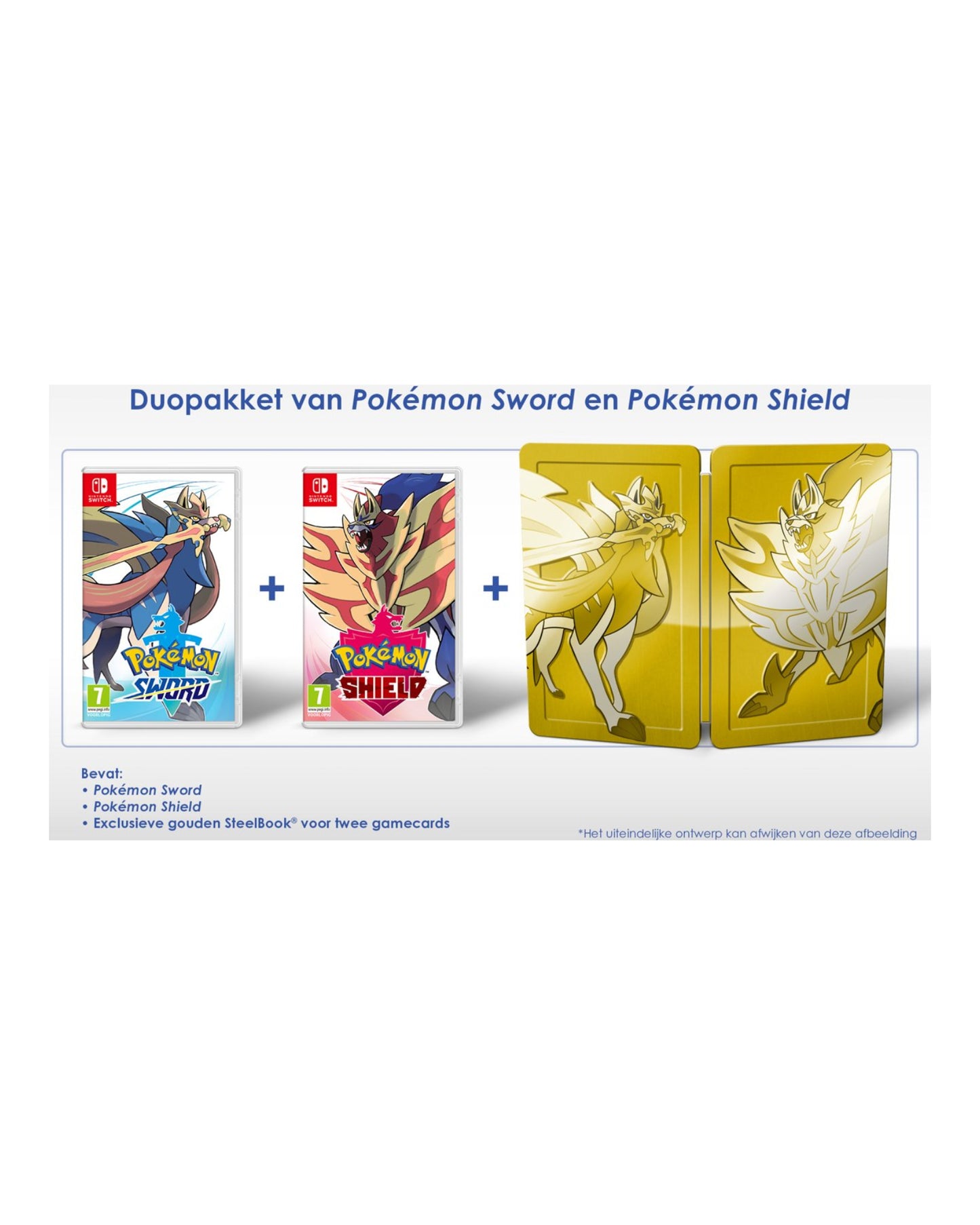 Pokémon Sword & Shield Dual Pack Limited Edition - Switch