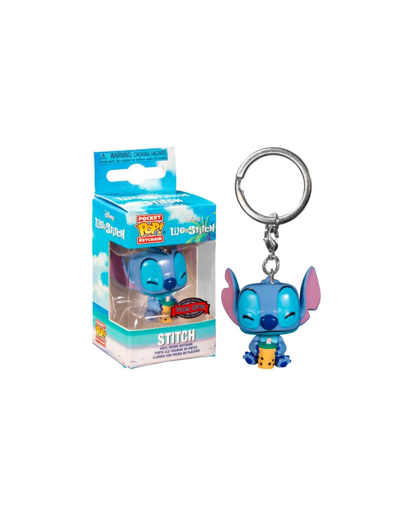 Funko Pocket Pop! Keychain - Disney Lilo & Stitch - Boba Stitch