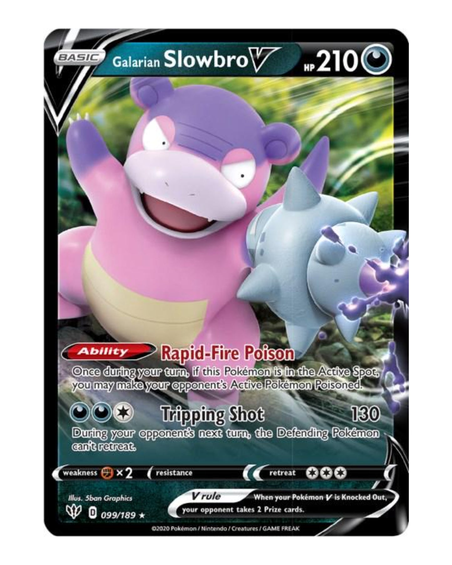 Galarian Slowbro V 99/189