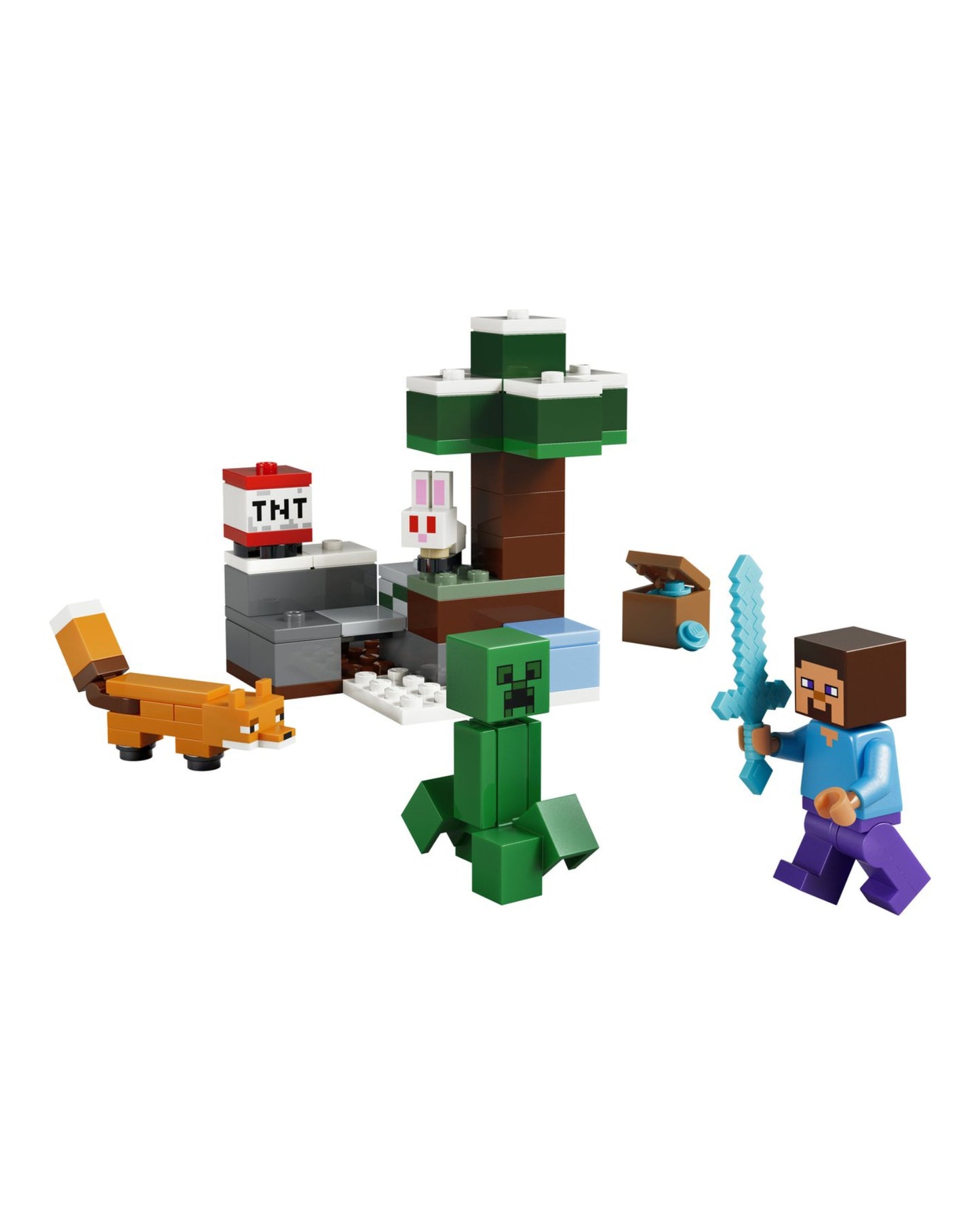 Lego Minecraft: Steve's Taiga Avontuur 21583