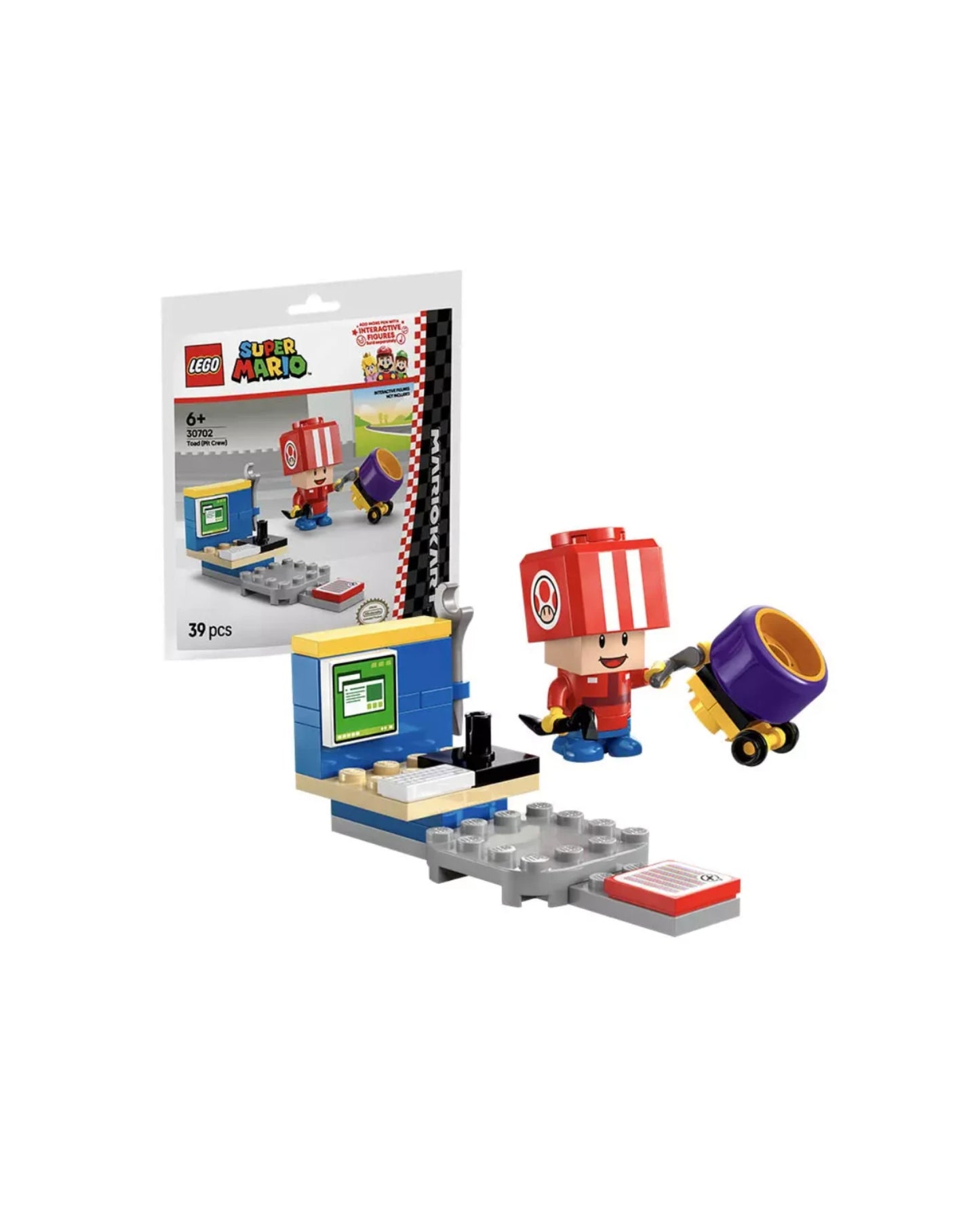 Lego Mario Kart - Toad (Pitstop) 30702
