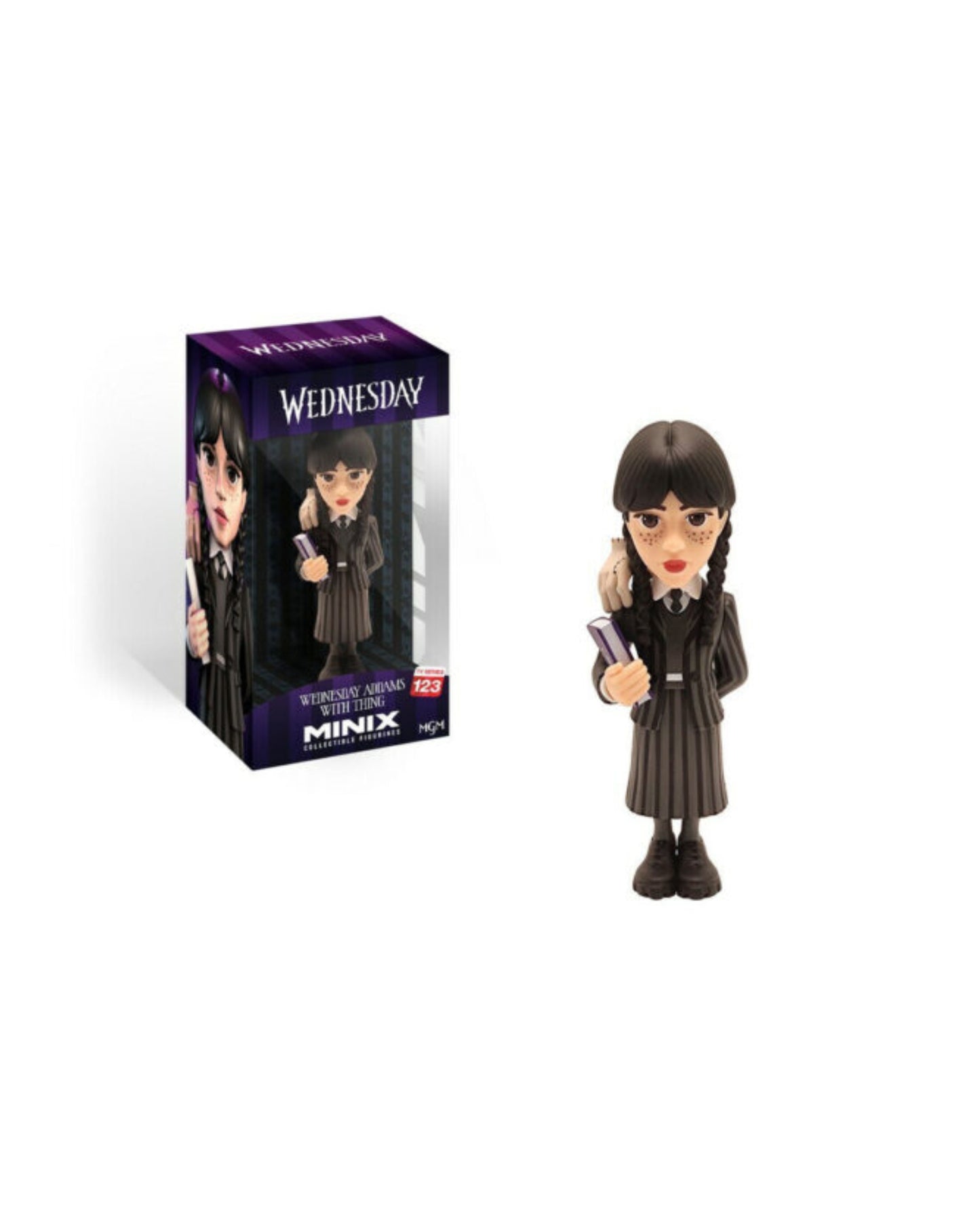 Minix Wednesday - Wednesday Adams with Thing