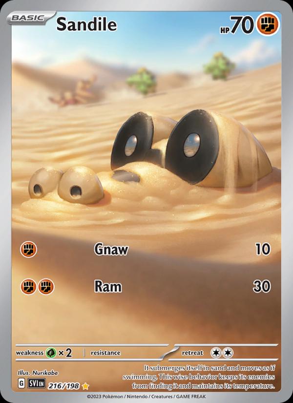 Sandile 216/198 - Scarlet & Violet
