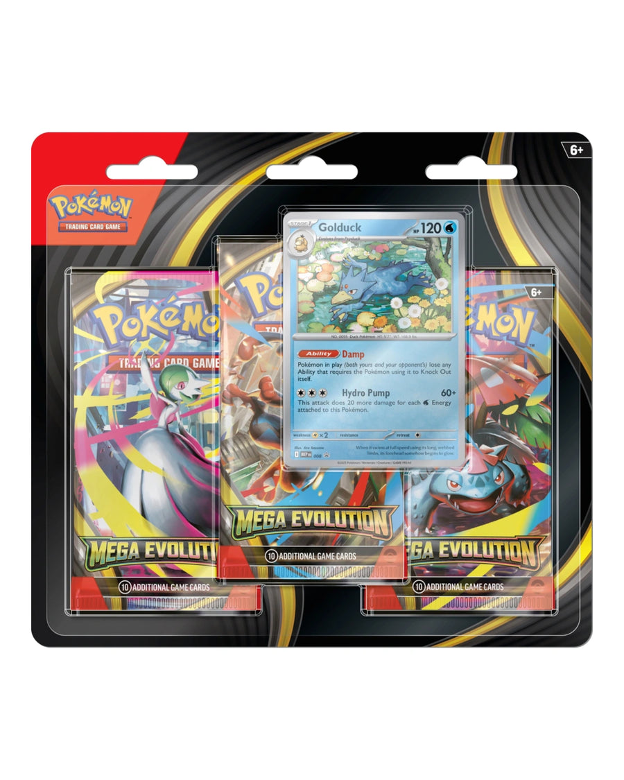 Pokémon Mega Evolution Booster Blister 3 Pack