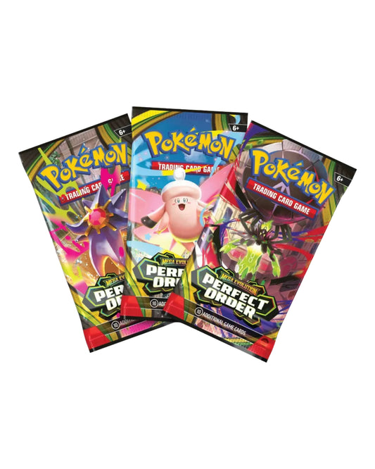 Pokémon Mega Evolution Perfect Order Booster Blister 3 Pack