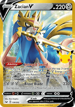 Zacian V 028/30 - 30th Classic Collection