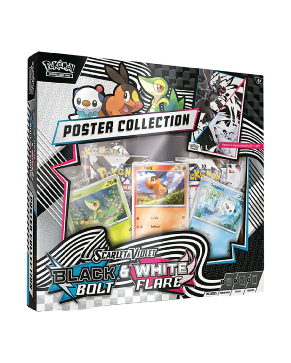 Pokémon: Black Bolt & White Flare - Poster Collection