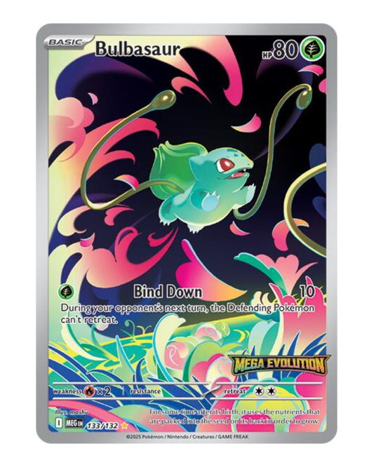 Bulbasaur 133/132 Stamped (OVP Sealed)