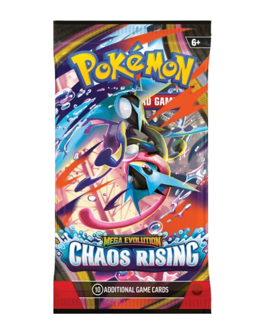 Pokémon Mega Evolution Chaos Rising Booster Pack