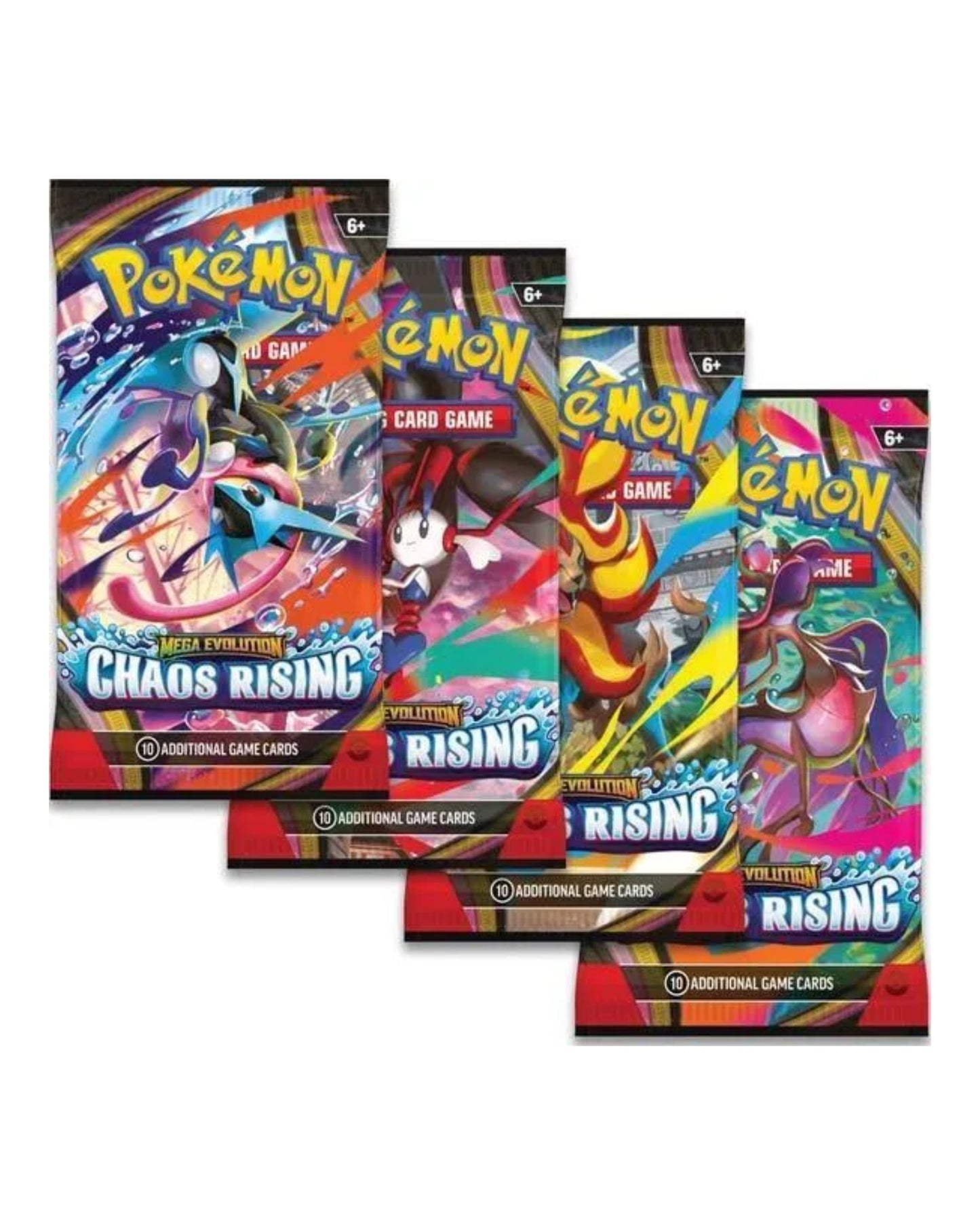 Pokémon Mega Evolution Chaos Rising Booster Pack