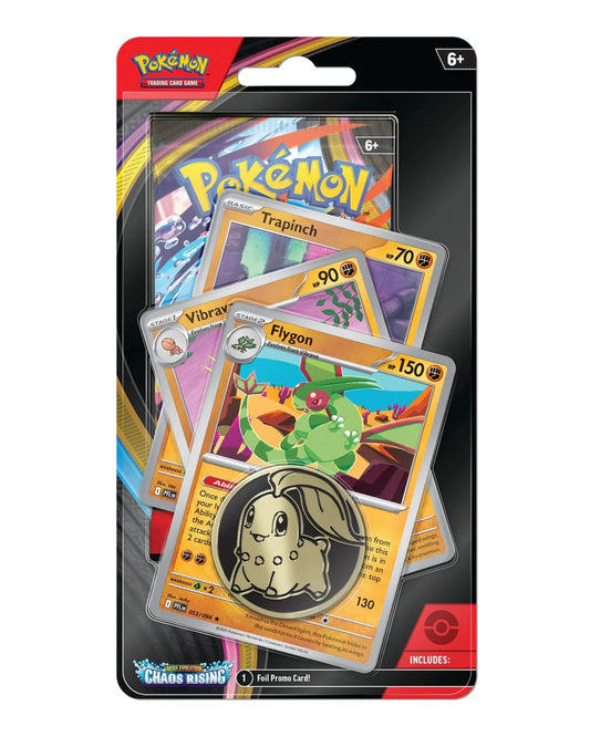 Pokémon Mega Evolution Chaos Rising Premium Checklane Blister - Flygon