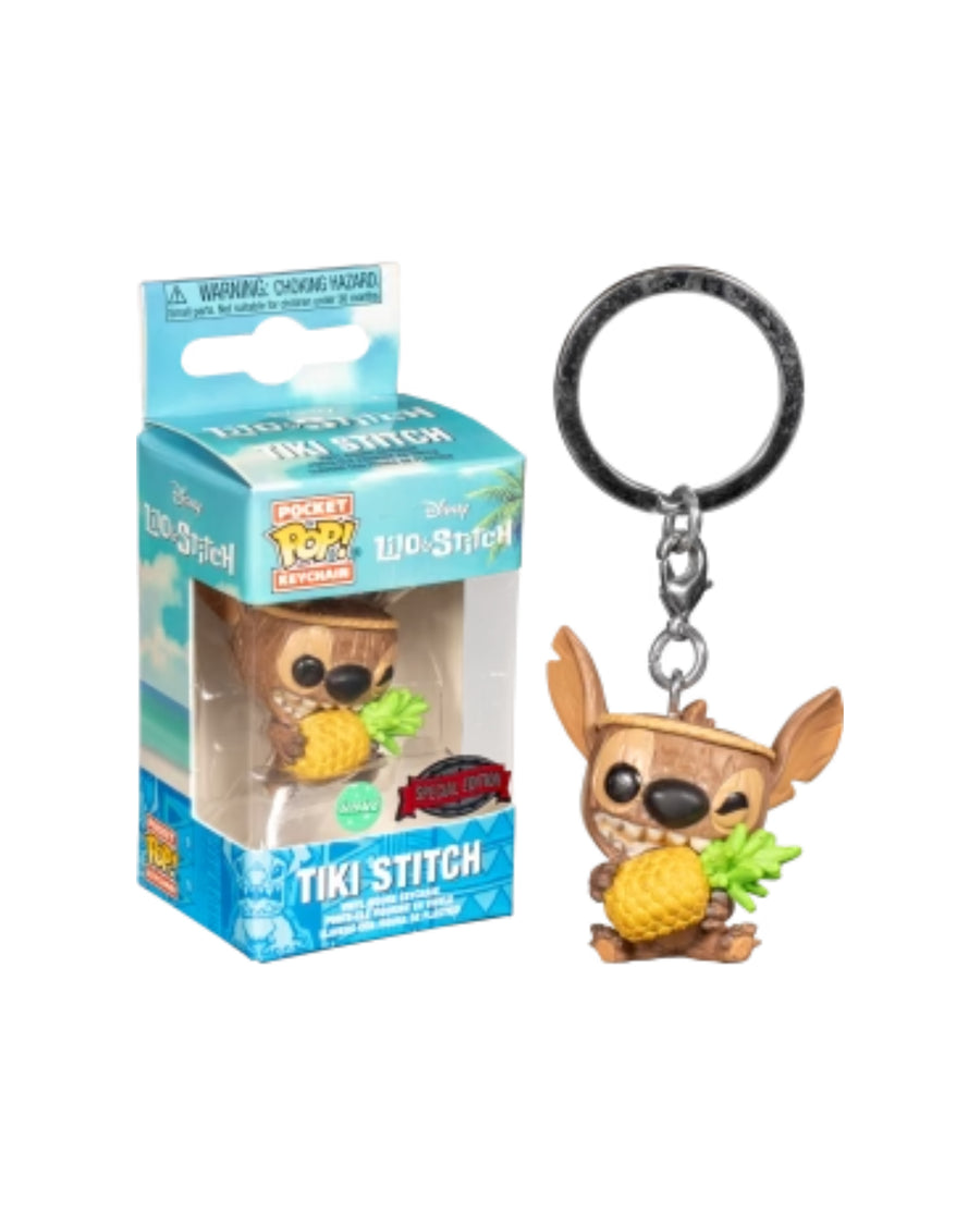 Funko Pocket Pop! Keychain - Disney Lilo & Stitch - Tiki Stitch