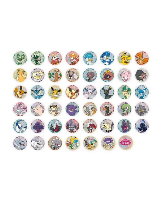 Pokémon Chinese Gem Pack Badge Collection