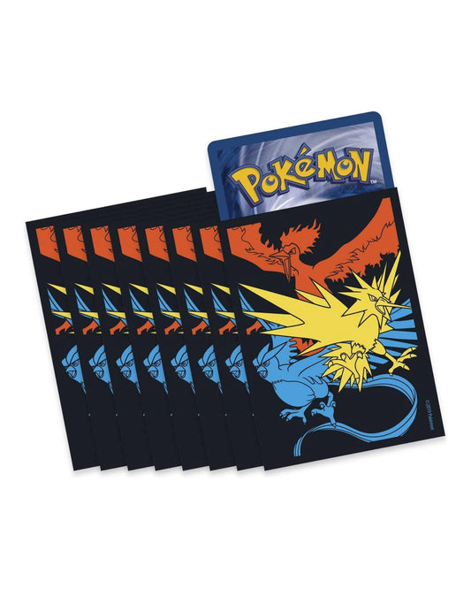 Pokémon 65 Sleeves - Hidden Fates: Moltres, Zapdos, Articuno