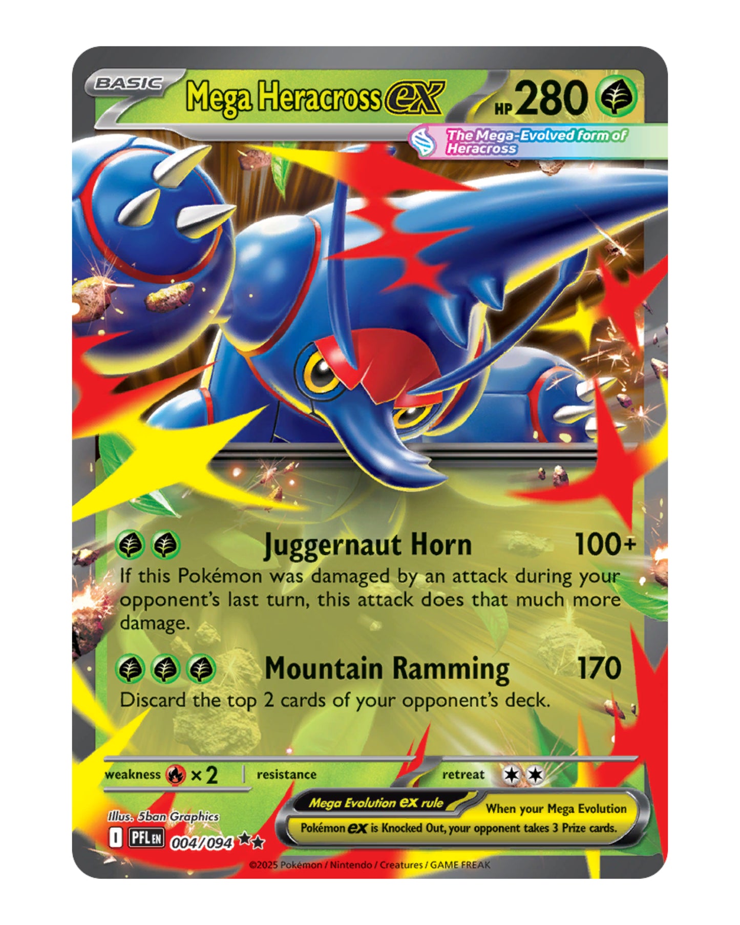 Mega Heracross EX 004/094