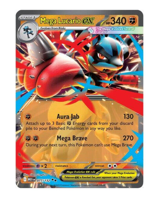 Mega Lucario EX 77/132