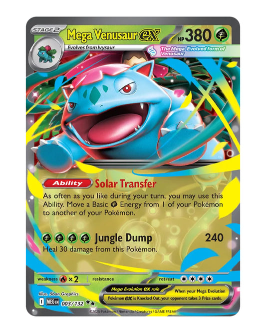Mega Venusaur EX 3/132