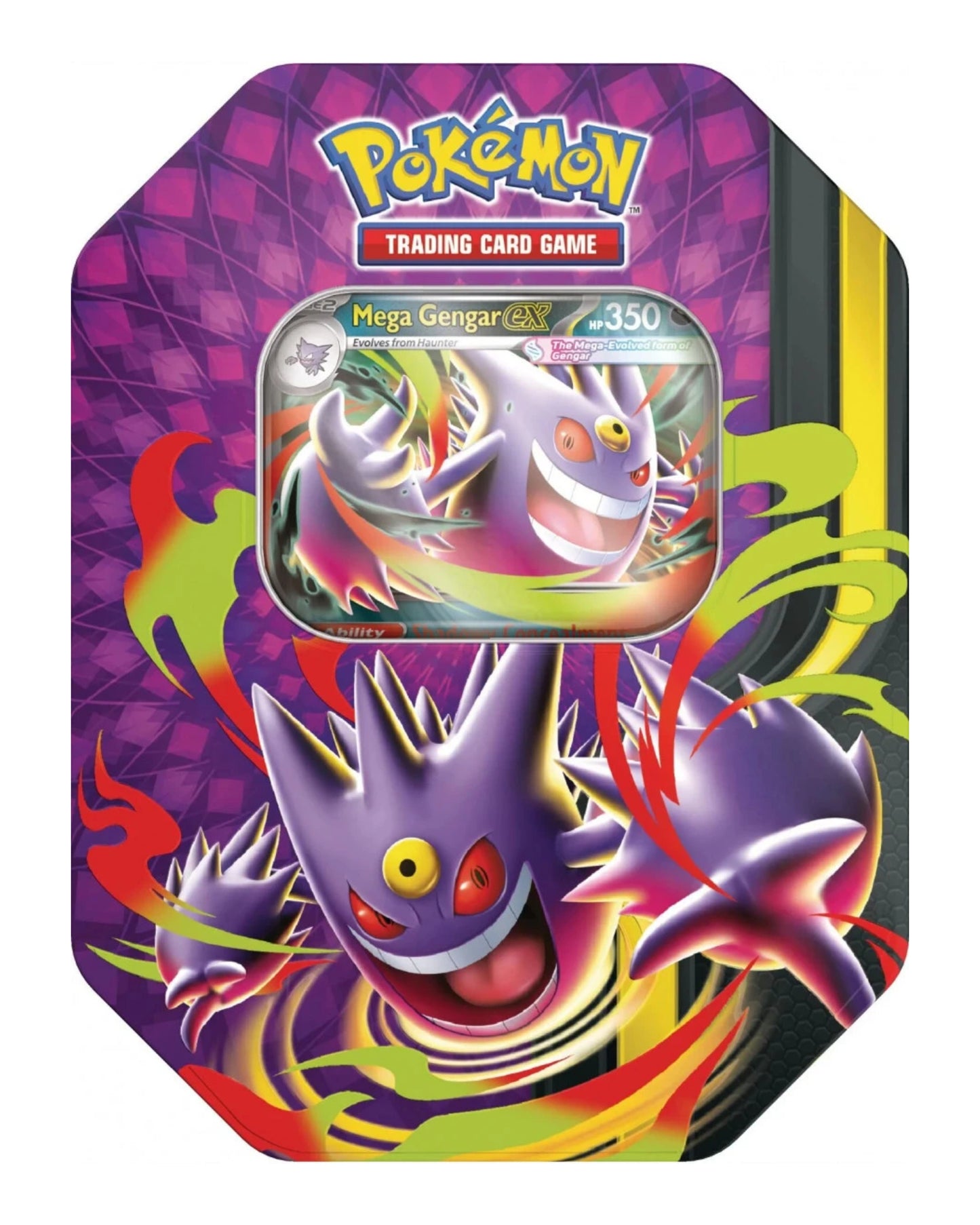 Pokémon Mega Moonlit Ex Tin (Mega Gengar)
