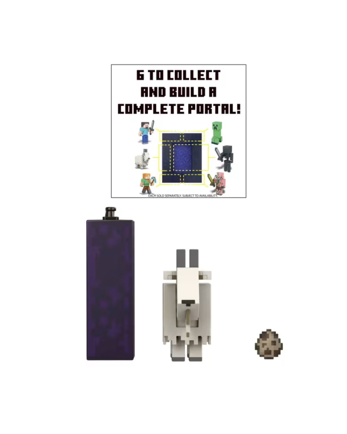 Minecraft Build a Portal - Goat Figure