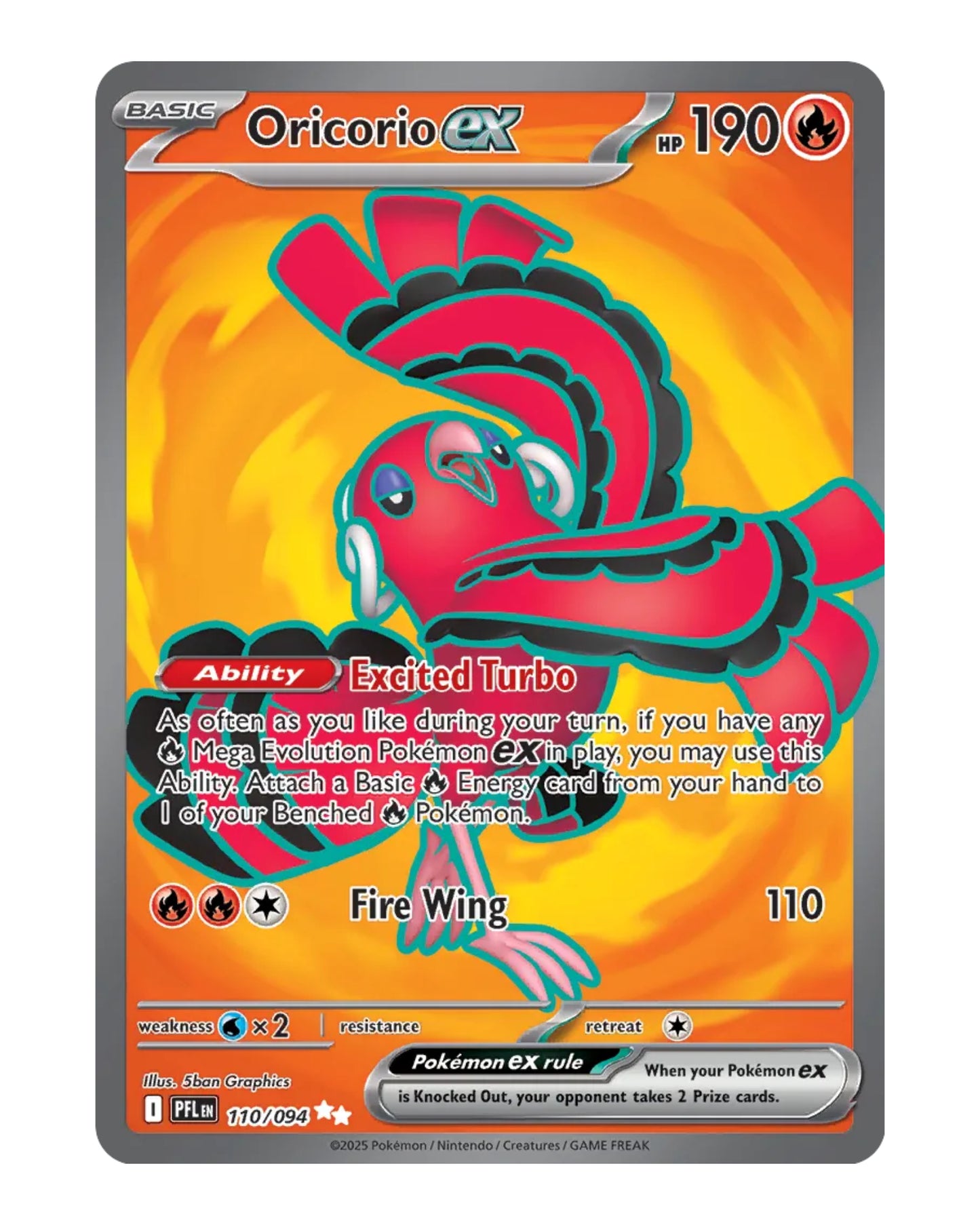 Oricorio EX 110/94