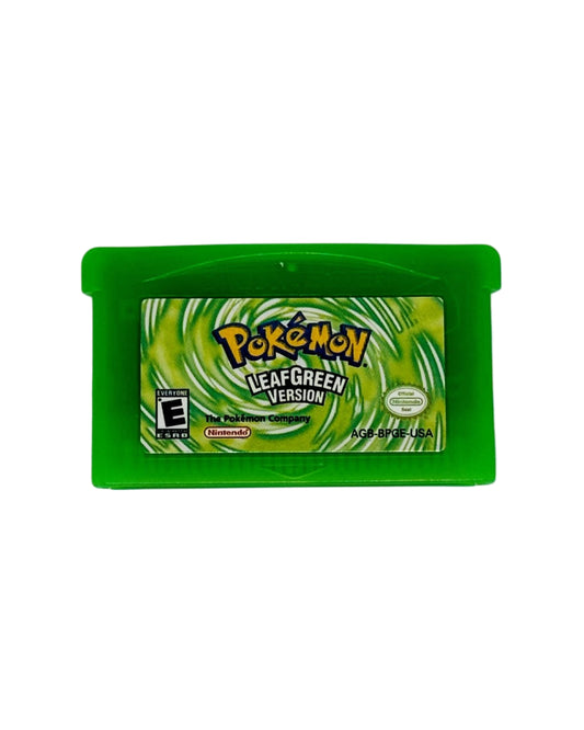 Nintendo GameBoy Advance - Pokémon LeafGreen Version (Losse game)