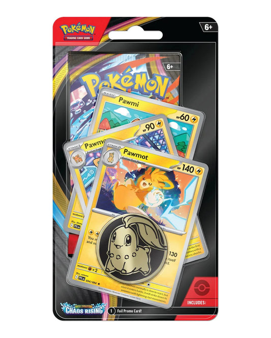 Pokémon Mega Evolution Chaos Rising Premium Checklane Blister - Pawmot