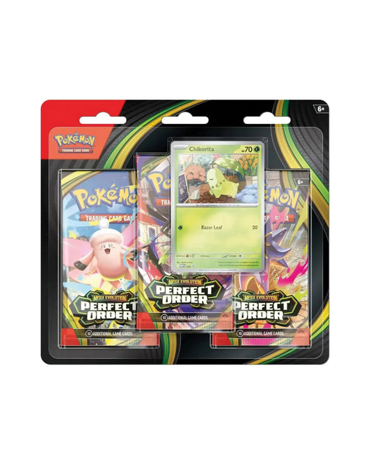 Pokémon Mega Evolution Perfect Order Booster Blister 3 Pack