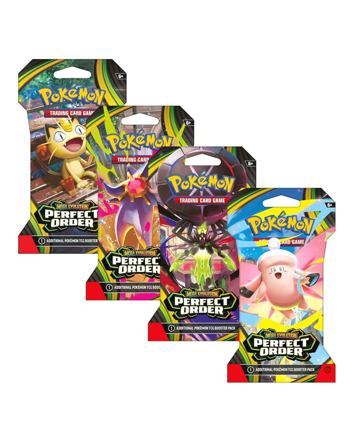 Pokémon Mega Evolution Perfect Order Sleeved Booster Pack