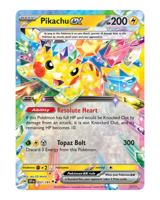 Pikachu EX 57/191