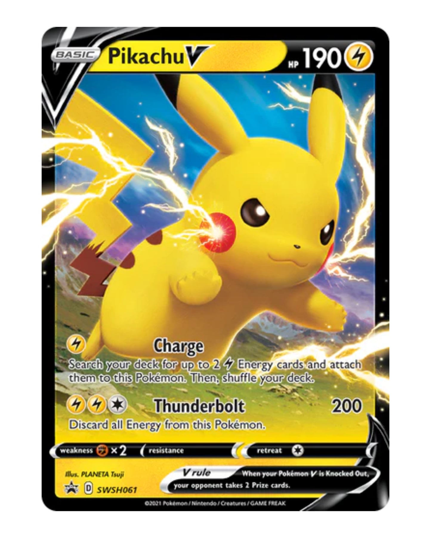 Pikachu Promo SWSH061