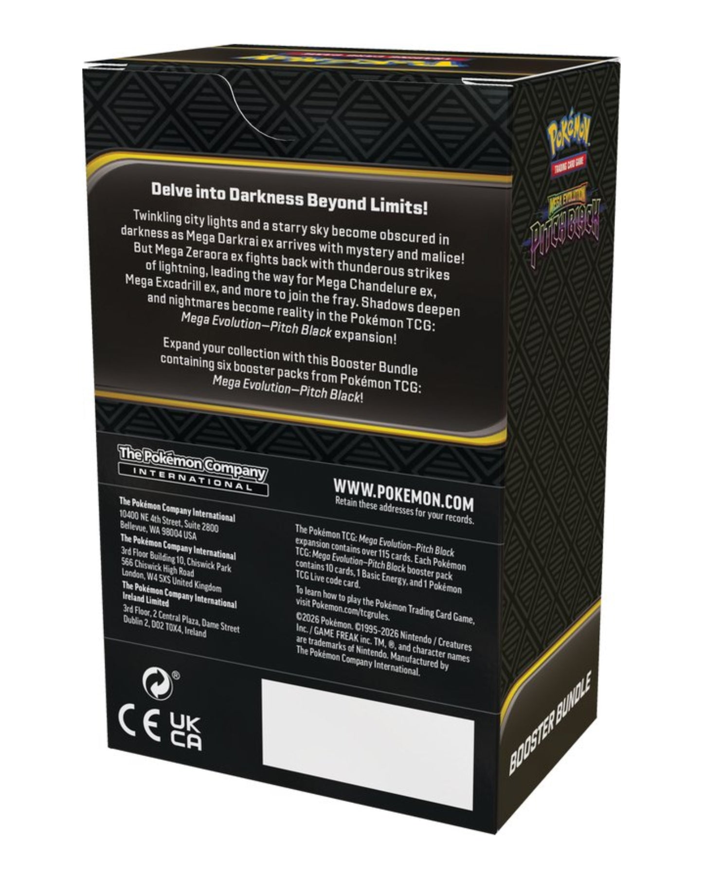 Pokémon Pitch Black Booster Bundle