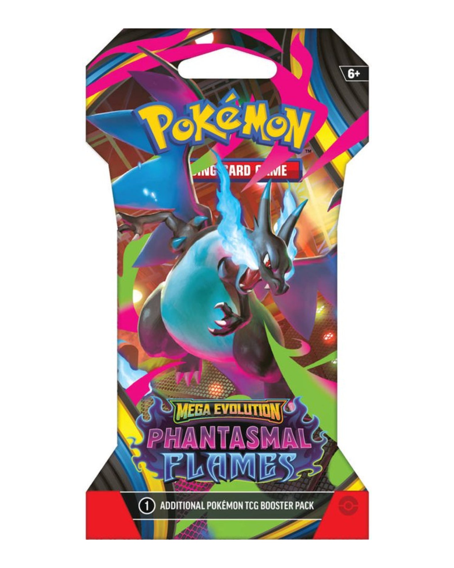 Pokémon Mega Evolution Phantasmal Flames Sleeved Booster Pack