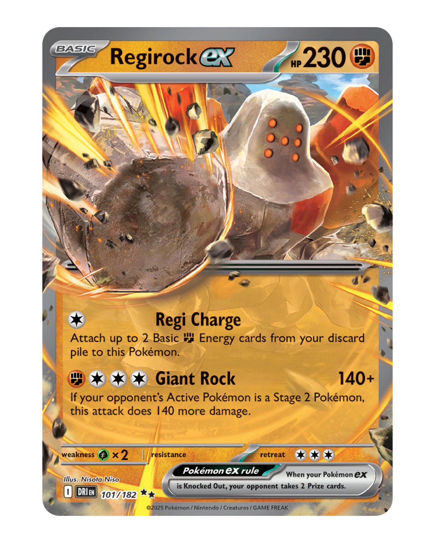 Regirock EX 101/182