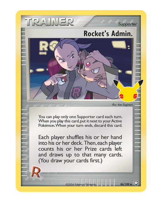 Rocket's Admin 86/109 Celebrations