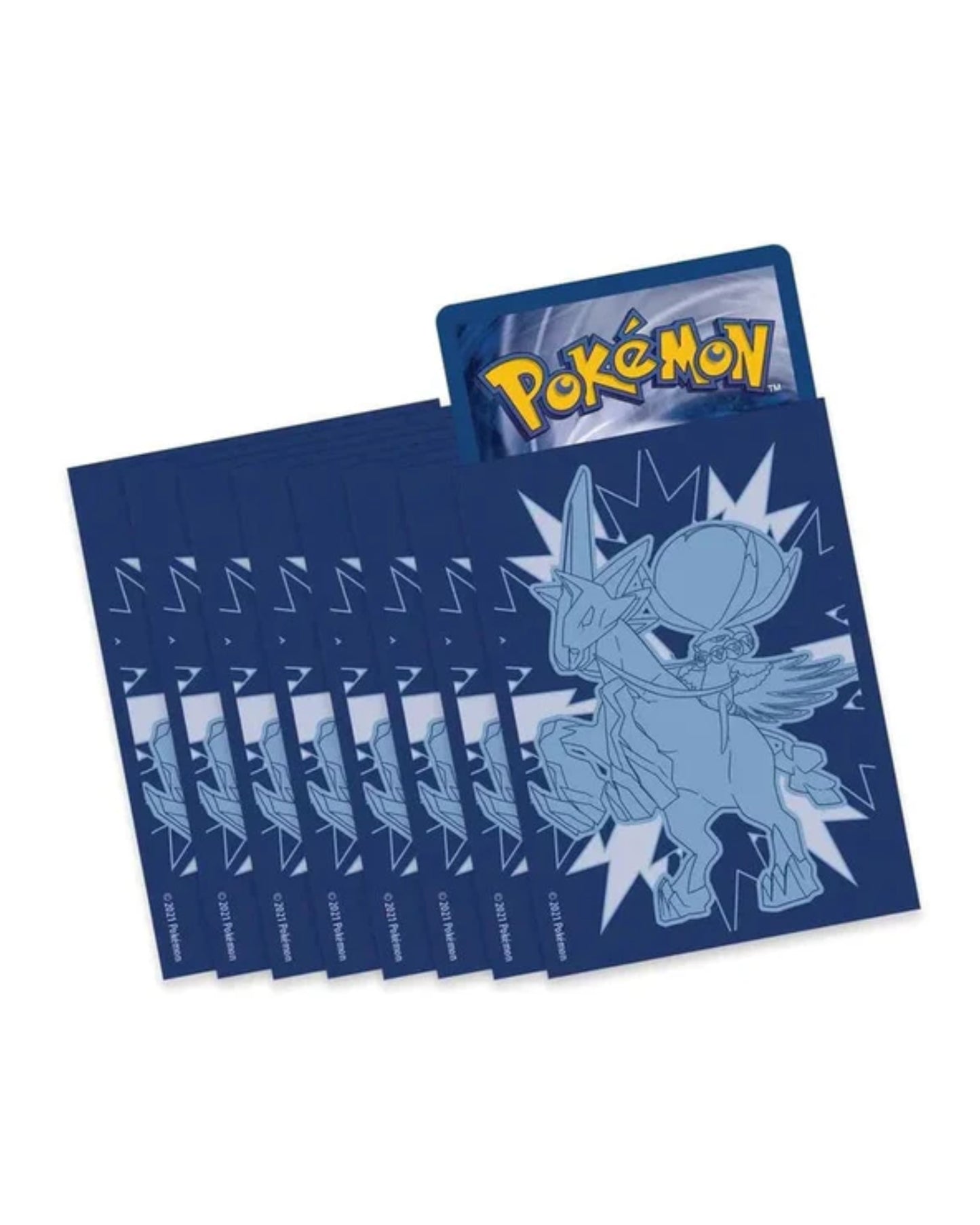 Pokémon 65 Sleeves - Chilling Reign: Ice Rider Calyrex