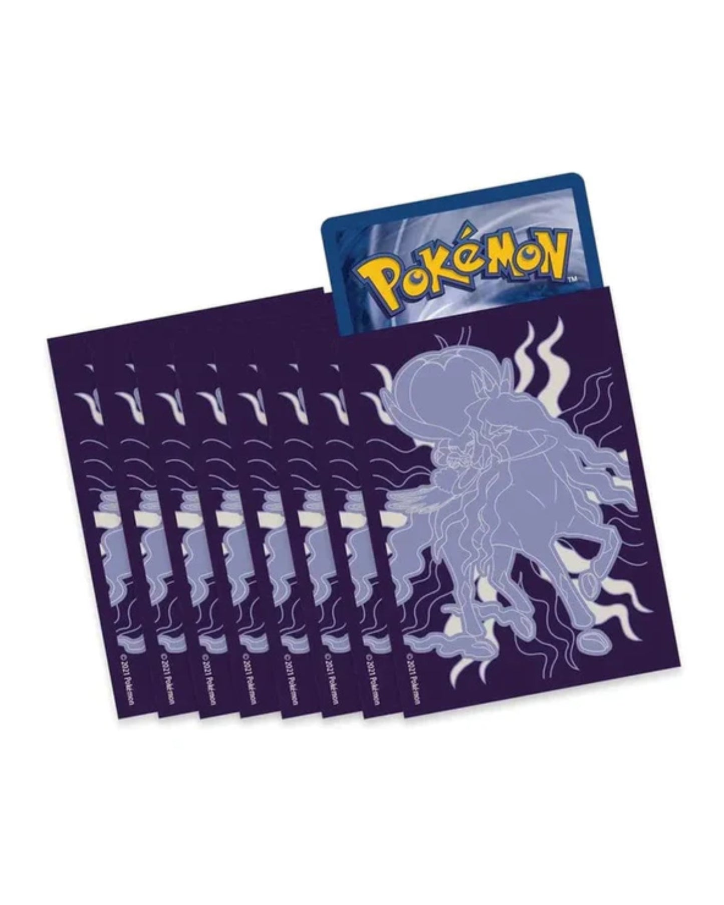 Pokémon 65 Sleeves - Chilling Reign: Shadow Rider Calyrex