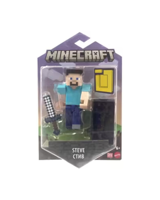 Minecraft Build a Portal - Steve Mini Figure