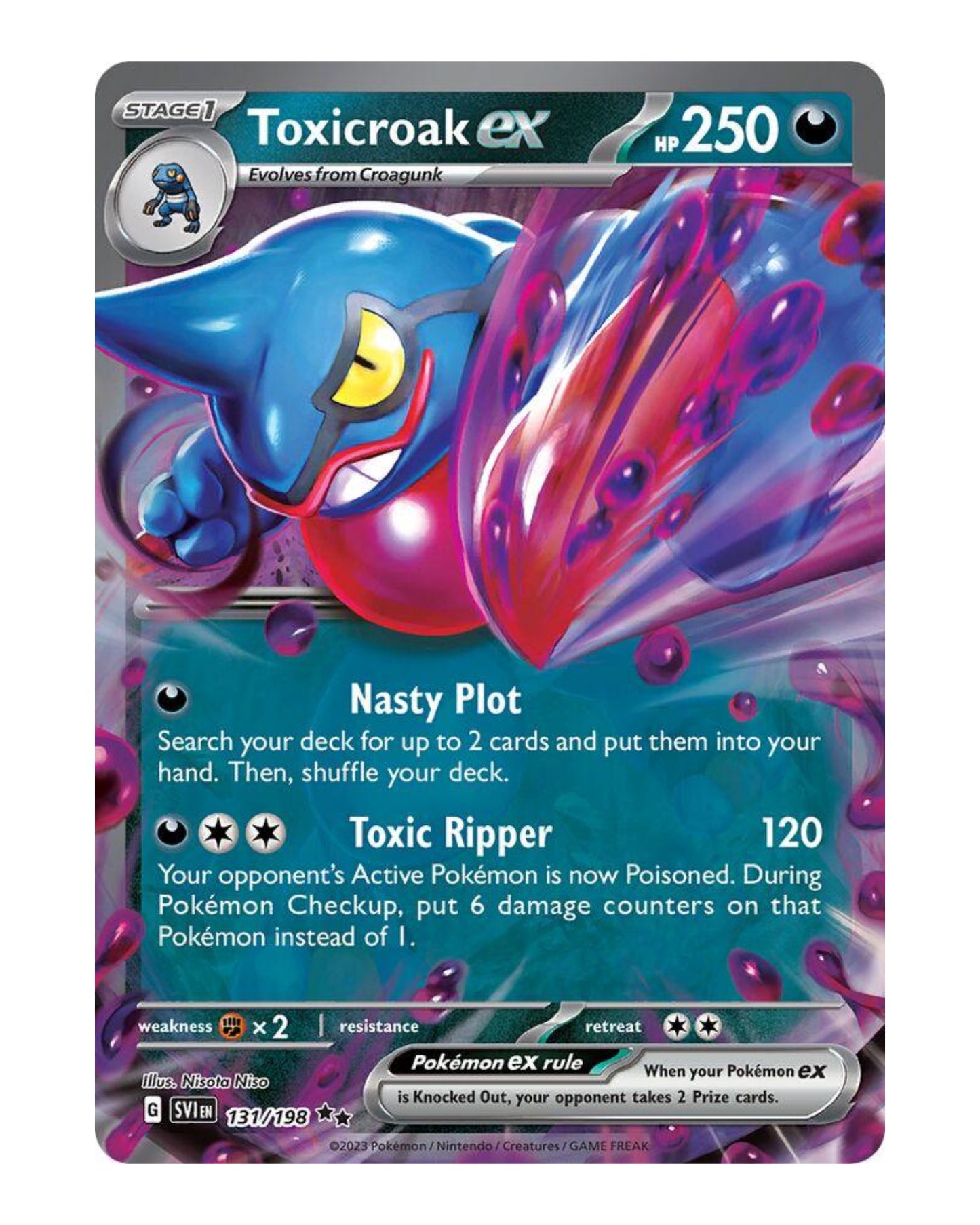 Toxicroak EX 131/198