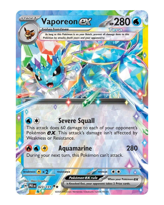 Vaporeon EX 23/131