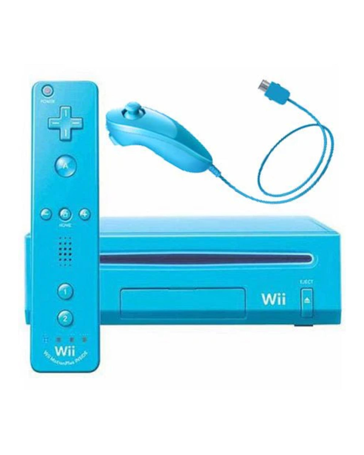 Nintendo Wii Console Blue - Mario & Sonic at the Olympic Games London 2012