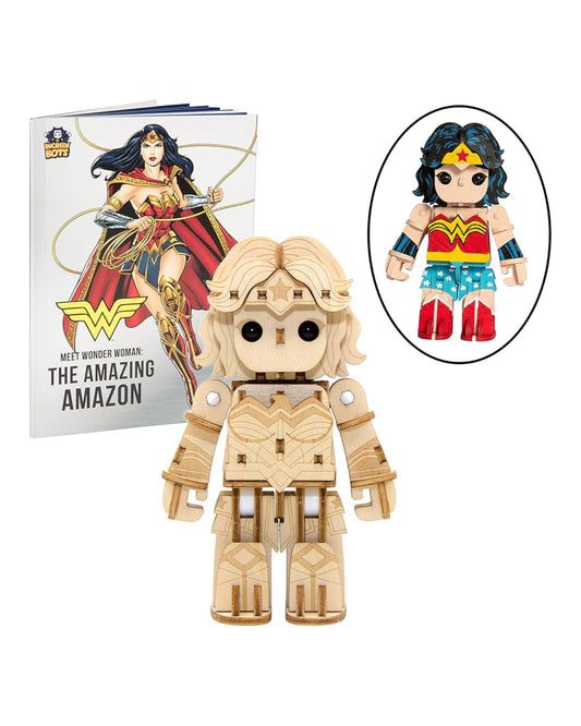 IncrediBots: Wonder Woman - Model Figure Kit & Book