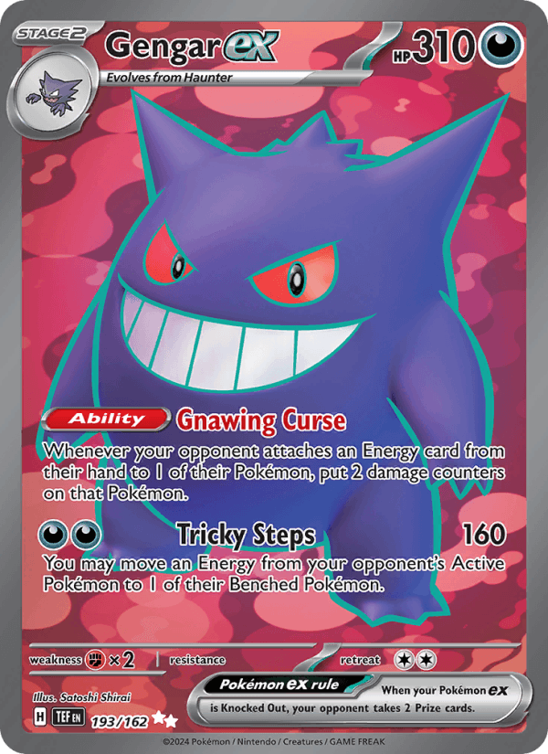 Gengar ex 193/162 - Temporal Forces - foto 1