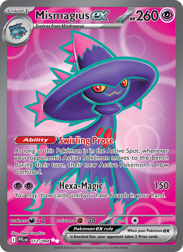 Mismagius ex 112/94 - Phantasmal Flames - foto 1
