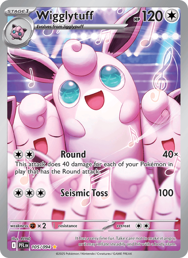 Wigglytuff 105/94 - Phantasmal Flames - foto 1