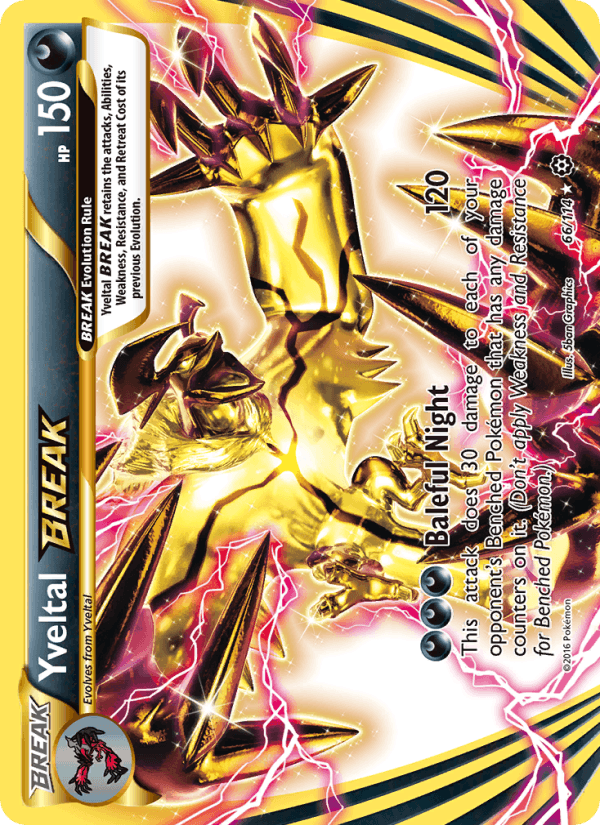 Yveltal BREAK 66/114 - Steam Siege - foto 1