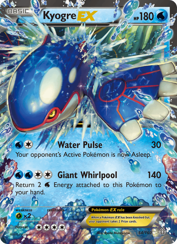 Kyogre EX 54/160 - Primal Clash - foto 1