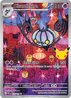 Chandelure 137/128 - 30th Celebration