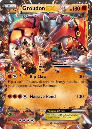 Groudon EX 85/160 - Primal Clash
