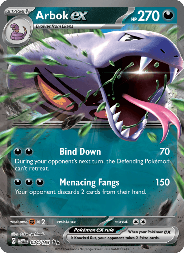 Arbok ex 024/165 - 151 - foto 1